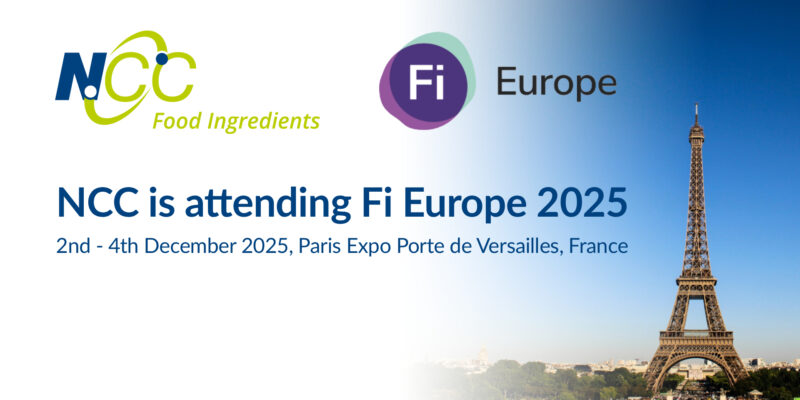 NCC Food Ingredients Attending Fi Europe 2025 in Paris